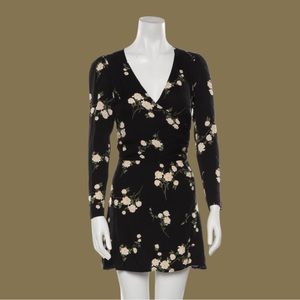 Reformation Floral Print Mini Dress